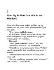 7 Never Race a Runaway Pumpkin 6 How Big Is That Pumpkin in the Window -- 绘本听读宝在线台词全文
