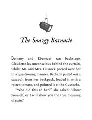 2 Revenge of the Beast 7 The Snazzy Barnacle -- 绘本听读宝在线台词全文