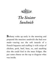 3 Battle of the Beast 18 The Sinister Sandwich -- 绘本听读宝在线台词全文