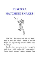 1 Dragons and Marshmallows 7 HATCHING SNAKES -- 绘本听读宝在线台词全文