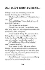 10 How to Seize a Dragon's Jewel 25 I Don’t Think I’m Dead -- 绘本听读宝在线台词全文