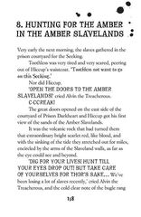 10 How to Seize a Dragon's Jewel 8 Hunting for the Amber in the Amber Slavelands -- 绘本听读宝在线台词全文