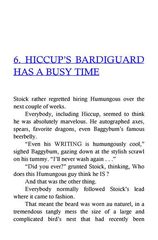 5 How to Twist a Dragon's Tale 6 HICCUP’S BARDIGUARD HAS A BUSY TIME -- 绘本听读宝在线台词全文