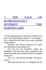 5 How to Twist a Dragon's Tale 7 THE TALE OF HUMUNGOUSLY HOTSHOT THE BARDIGUARD -- 绘本听读宝在线台词全文