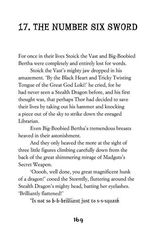 6 A Hero's Guide to Deadly Dragons 17 The Number Six Sword -- 绘本听读宝在线台词全文