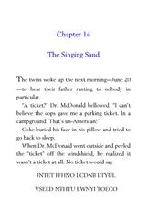 1 Mission Unstoppable 14 The Singing Sand -- 绘本听读宝在线台词全文