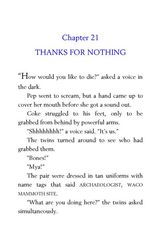 4 From Texas with Love 21 Thanks for Nothing -- 绘本听读宝在线台词全文