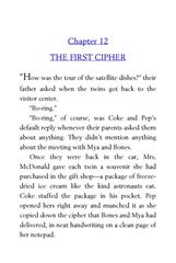 5 License to Thrill 12 The First Cipher -- 绘本听读宝在线台词全文