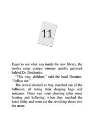 1 Escape From Mr. Lemoncello's Library 11 Chapter 11 -- 绘本听读宝在线台词全文