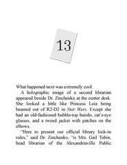 1 Escape From Mr. Lemoncello's Library 13 Chapter 13 -- 绘本听读宝在线台词全文