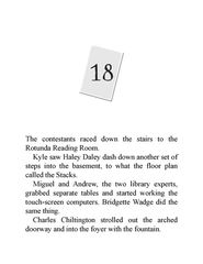 1 Escape From Mr. Lemoncello's Library 18 Chapter 18 -- 绘本听读宝在线台词全文