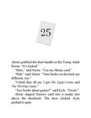 1 Escape From Mr. Lemoncello's Library 25 Chapter 25 -- 绘本听读宝在线台词全文