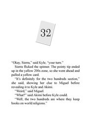 1 Escape From Mr. Lemoncello's Library 32 Chapter 32 -- 绘本听读宝在线台词全文