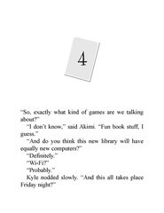 1 Escape From Mr. Lemoncello's Library 4 Chapter 4 -- 绘本听读宝在线台词全文