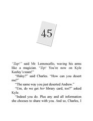 1 Escape From Mr. Lemoncello's Library 45 Chapter 45 -- 绘本听读宝在线台词全文