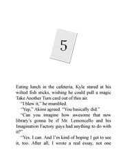 1 Escape From Mr. Lemoncello's Library 5 Chapter 5 -- 绘本听读宝在线台词全文
