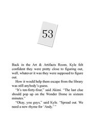 1 Escape From Mr. Lemoncello's Library 53 Chapter 53 -- 绘本听读宝在线台词全文