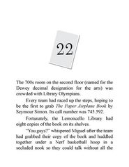2 Mr Lemoncello's Library Olympics 22 Chapter 22 -- 绘本听读宝在线台词全文