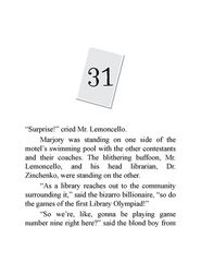 2 Mr Lemoncello's Library Olympics 31 Chapter 31 -- 绘本听读宝在线台词全文