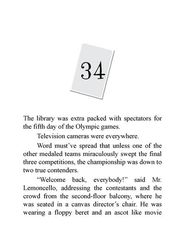2 Mr Lemoncello's Library Olympics 34 Chapter 34 -- 绘本听读宝在线台词全文