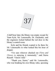 2 Mr Lemoncello's Library Olympics Chapter 37 -- 绘本听读宝在线台词全文