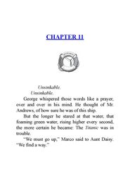 1 I Survived the Sinking of the Titanic, 1912 Chapter 11 -- 绘本听读宝在线台词全文