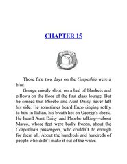 1 I Survived the Sinking of the Titanic, 1912 Chapter 15 -- 绘本听读宝在线台词全文