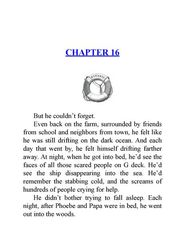 1 I Survived the Sinking of the Titanic, 1912 Chapter 16 -- 绘本听读宝在线台词全文