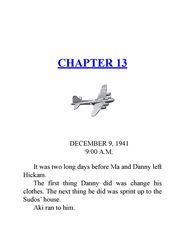 4 I Survived the Bombing of Pearl Harbor, 1941 Chapter 13 -- 绘本听读宝在线台词全文