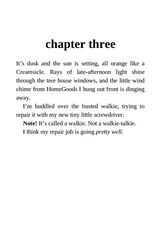 1 The Last Kids on Earth Chapter 3 -- 绘本听读宝在线台词全文