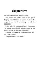 1 The Last Kids on Earth Chapter 5 -- 绘本听读宝在线台词全文