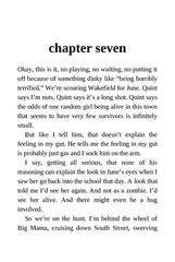 1 The Last Kids on Earth Chapter 7 -- 绘本听读宝在线台词全文