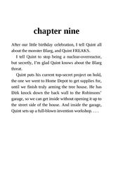 1 The Last Kids on Earth Chapter 9 -- 绘本听读宝在线台词全文