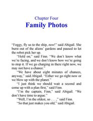 1 The Fuzzy Apocalypse 4 Family Photos -- 绘本听读宝在线台词全文