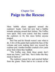 2 The Accidental Volcano 10 Paige to the Rescue -- 绘本听读宝在线台词全文