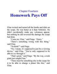 2 The Accidental Volcano 14 Homework Pays Off -- 绘本听读宝在线台词全文