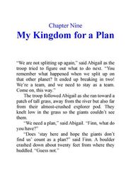 2 The Accidental Volcano 9 My Kingdom for a Plan -- 绘本听读宝在线台词全文
