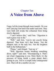 4 Journey to the Center of That Thing 10 A Voice from Above -- 绘本听读宝在线台词全文