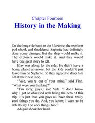 4 Journey to the Center of That Thing 14 History in the Making -- 绘本听读宝在线台词全文