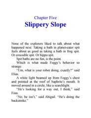 4 Journey to the Center of That Thing 5 Slippery Slope -- 绘本听读宝在线台词全文