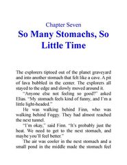 4 Journey to the Center of That Thing 7 So Many Stomachs, So Little Time -- 绘本听读宝在线台词全文