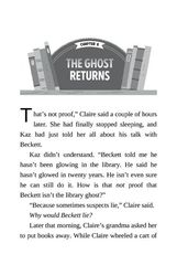 01 The Haunted Library 8 THE GHOST RETURNS -- 绘本听读宝在线台词全文