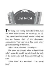 10 The Underground Ghosts 8 LOST GHOST -- 绘本听读宝在线台词全文