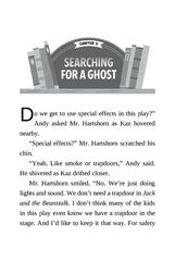 03 The Ghost Backstage 3 SEARCHING FOR A GHOST -- 绘本听读宝在线台词全文