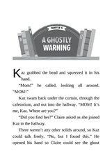 03 The Ghost Backstage 5 A GHOSTLY WARNING -- 绘本听读宝在线台词全文