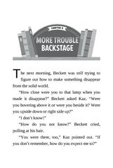 03 The Ghost Backstage 8 MORE TROUBLE BACKSTAGE -- 绘本听读宝在线台词全文