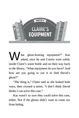 04 The Five O'Clock Ghost 4 CLAIRE’S EQUIPMENT -- 绘本听读宝在线台词全文