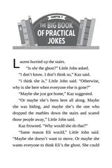 08 The Hide-and-Seek Ghost 7 THE BIG BOOK OF PRACTICAL JOKES -- 绘本听读宝在线台词全文