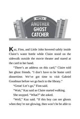 09 The Ghosts at the Movie Theater 6 ANOTHER GHOST CATCHER -- 绘本听读宝在线台词全文