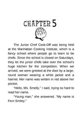 7 You Can't Drink a Meatball Through a Straw Chapter 5 -- 绘本听读宝在线台词全文